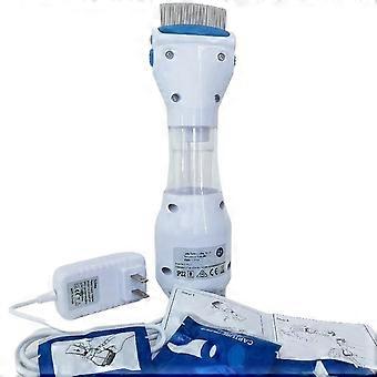 Electric Pet Lice Comb, Tick & Flea Remover for Dogs & Cats with 2 Replacement Filters, Safe Chemical-Free Grooming Tool