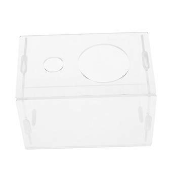 Transparent Hamster Shelter House for Comfortable Hideaway 5Pcs Pack