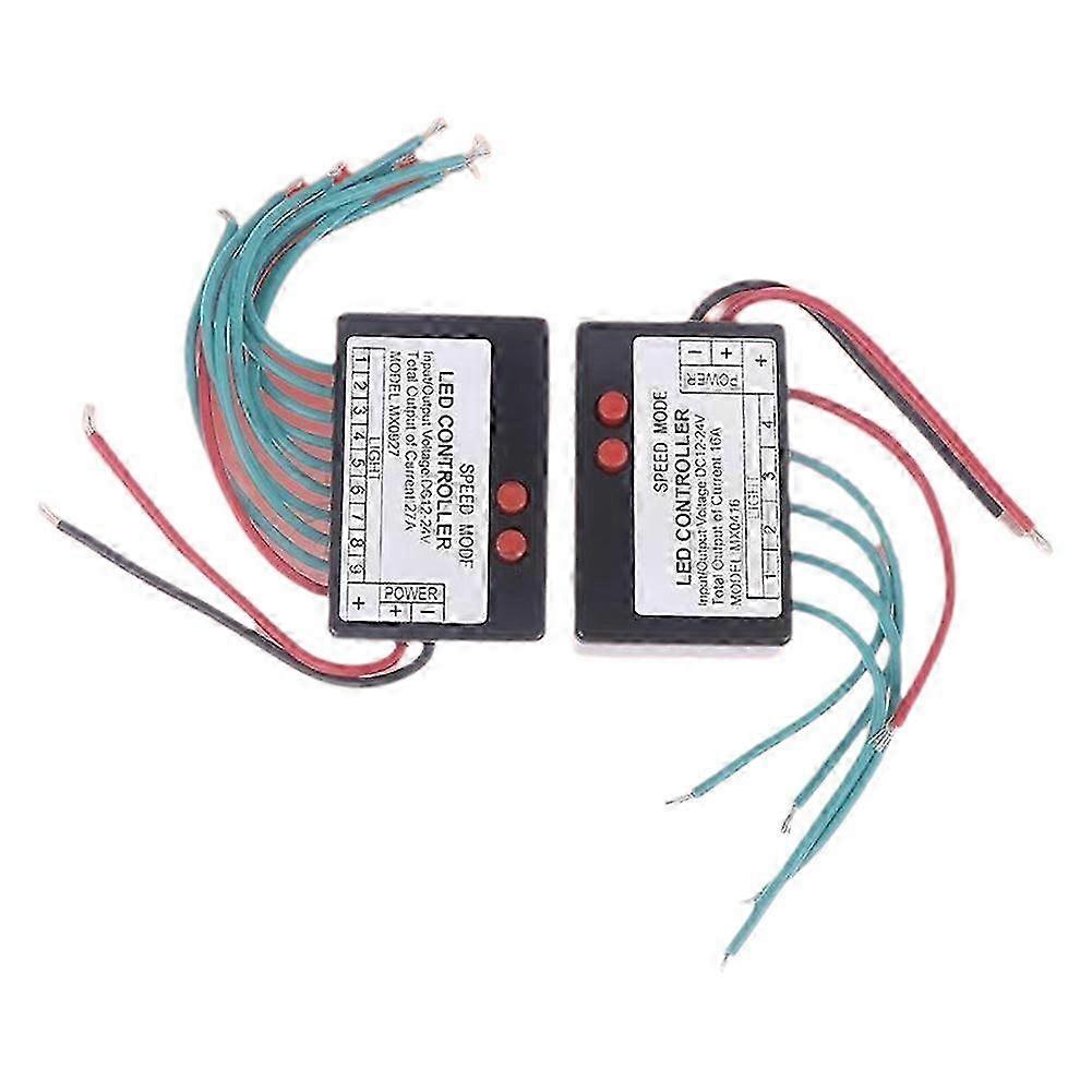 4CH/9CH Single Color LED Strip Controller compatible with Signs and Light Boxes