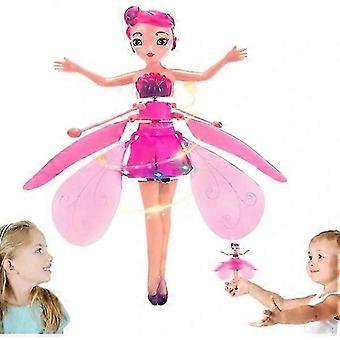 Flying fairy toy with sensor,USB Sky Dancer-Pink_ynal2