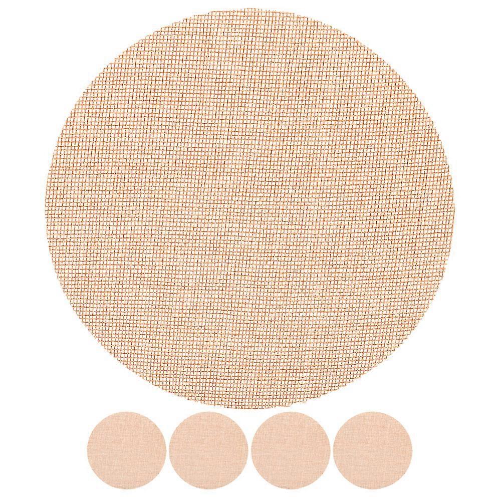 Coffee Fabric Lampshade for Pendant Light Diffuser 5Pcs Downlight Covers