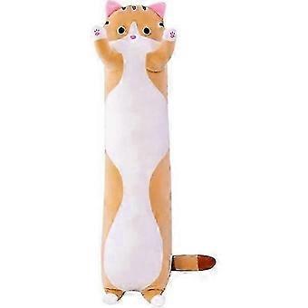 70cm Cat Plush Pillow Toy Cute Soft Cat Plush Doll Long PIllow Kitten Body Pillow Gift for Kids Girlfriend -193259.05