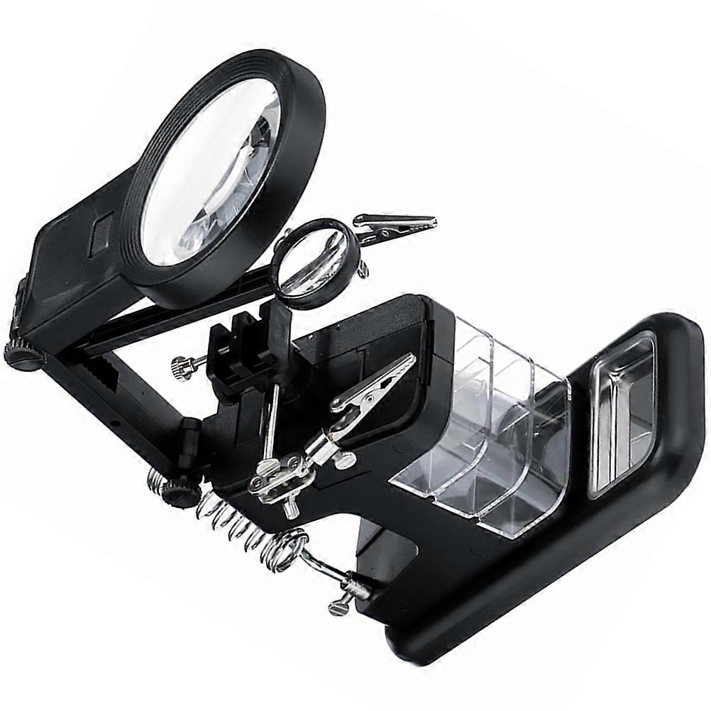 Tabletop Soldering Station Magnifier Stand for Welding Use