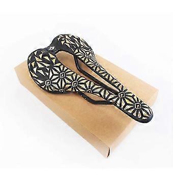 MTB Saddle Leather Bike Saddle Hollow MTB Road Bicycle Seat Cushion Super Light Bicycle Seat Cushion Saddle Bike Accessories 26-27