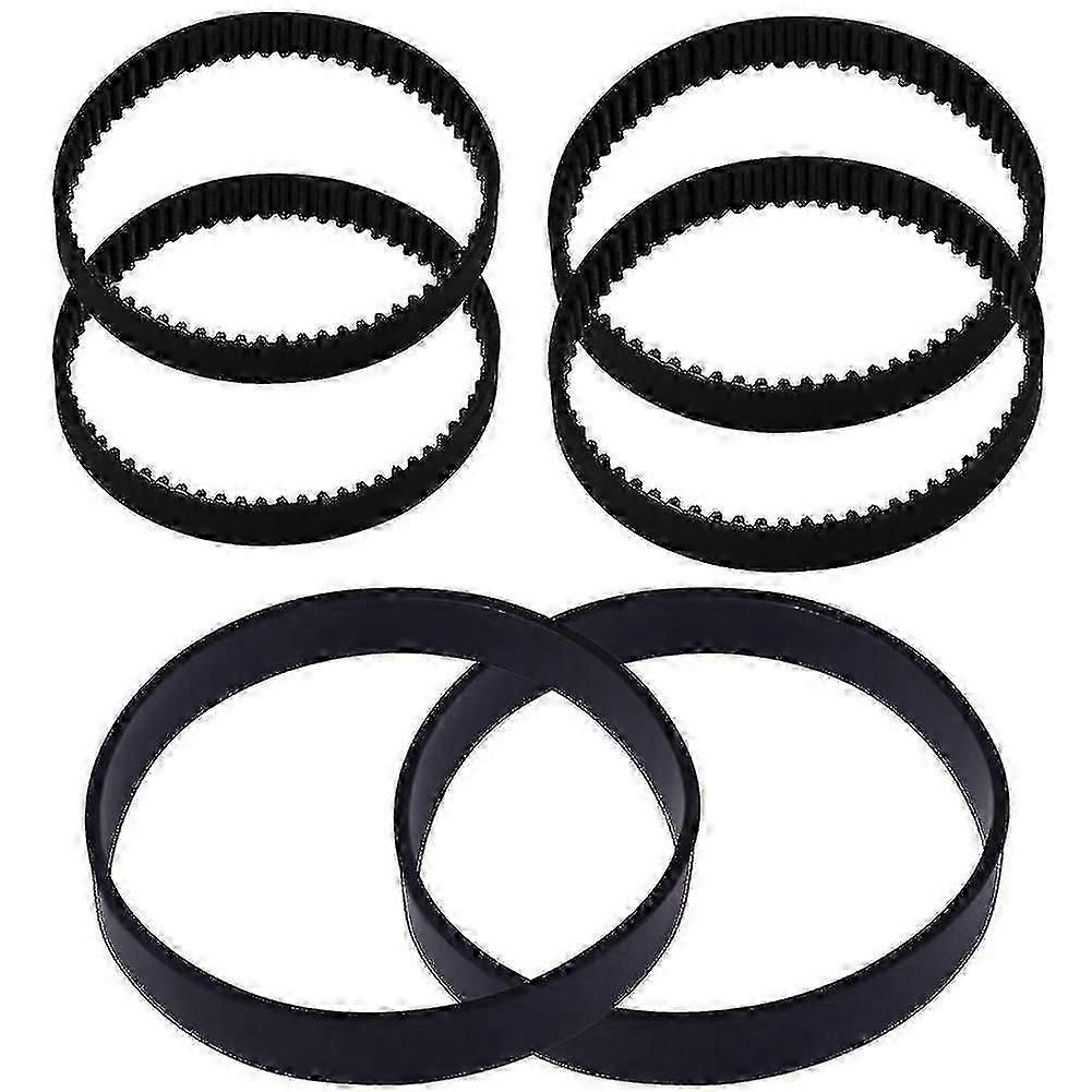 6pcs Replacement Vacuum Belts Compatible with Bissell Proheat 2x Revolution