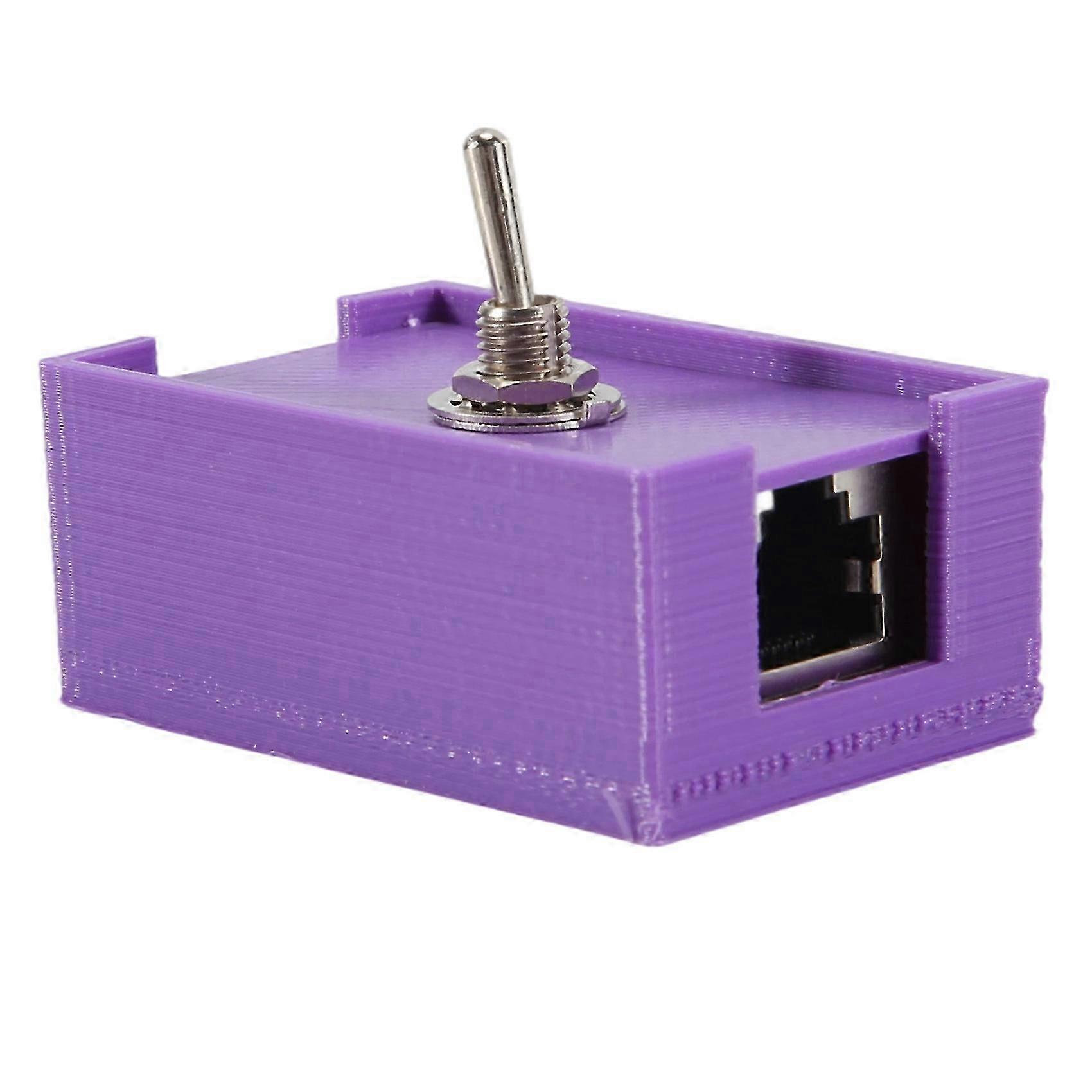 Network RJ45 LAN CAT5/CAT6 Twisted Pair Control Switch Toggle Switch Network Cable Switch