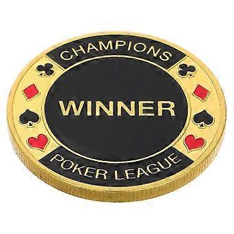 Metal Poker Coin Protector Alloy Collectible Chip for Card Game Hold Em Accessories Lightweight 4.5cm Souvenir