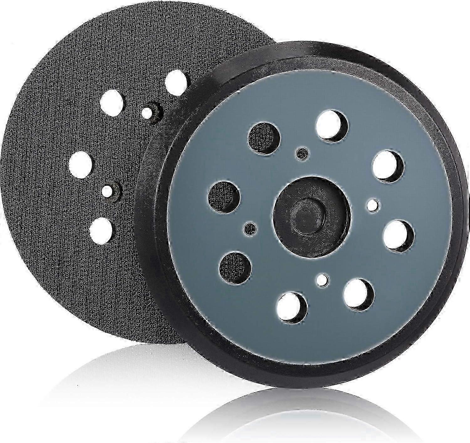 8 Hole 125mm Blue Hook and Loop Orbital Replacement Sander Pad