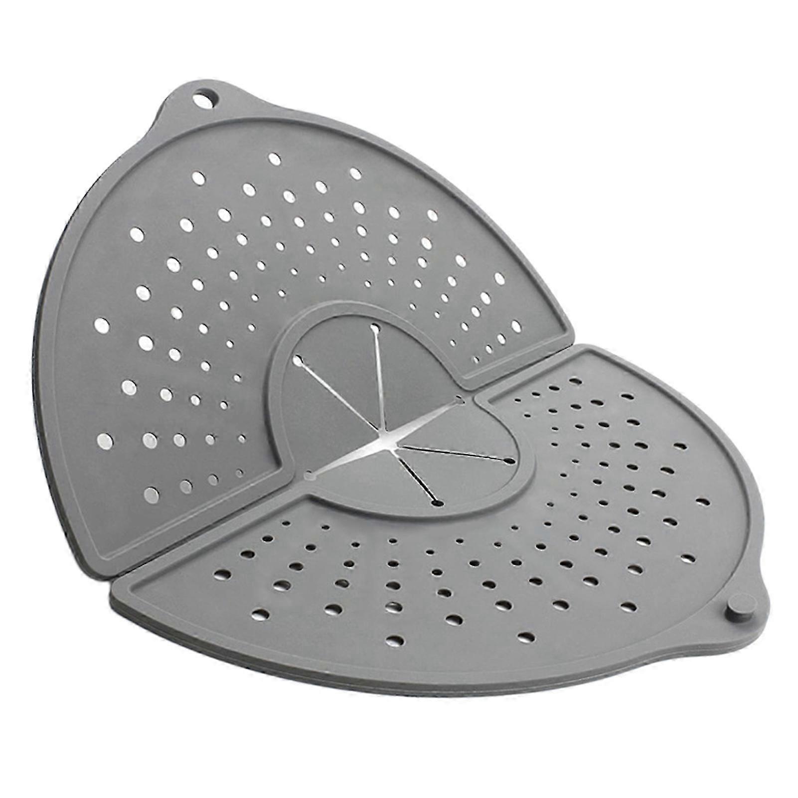 Foldable Heat-Resistant Silicone Lid