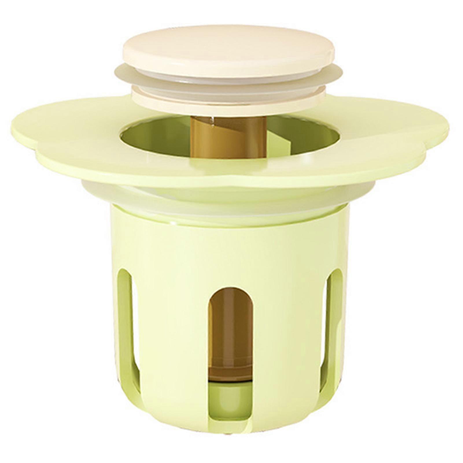 Push-Action Flower Stopper With Catcher