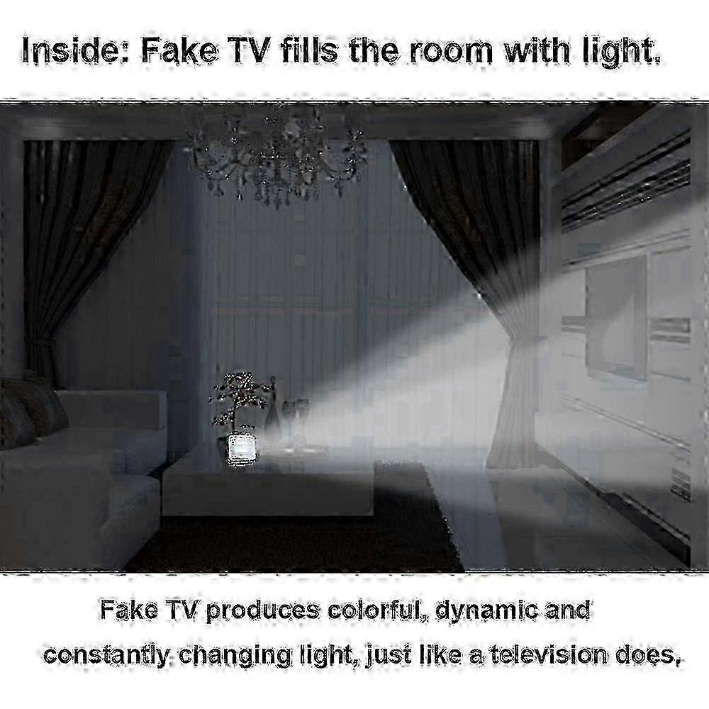 TV Security Simulator with Motion Sensor and Timer Anti-Theft EU Plug