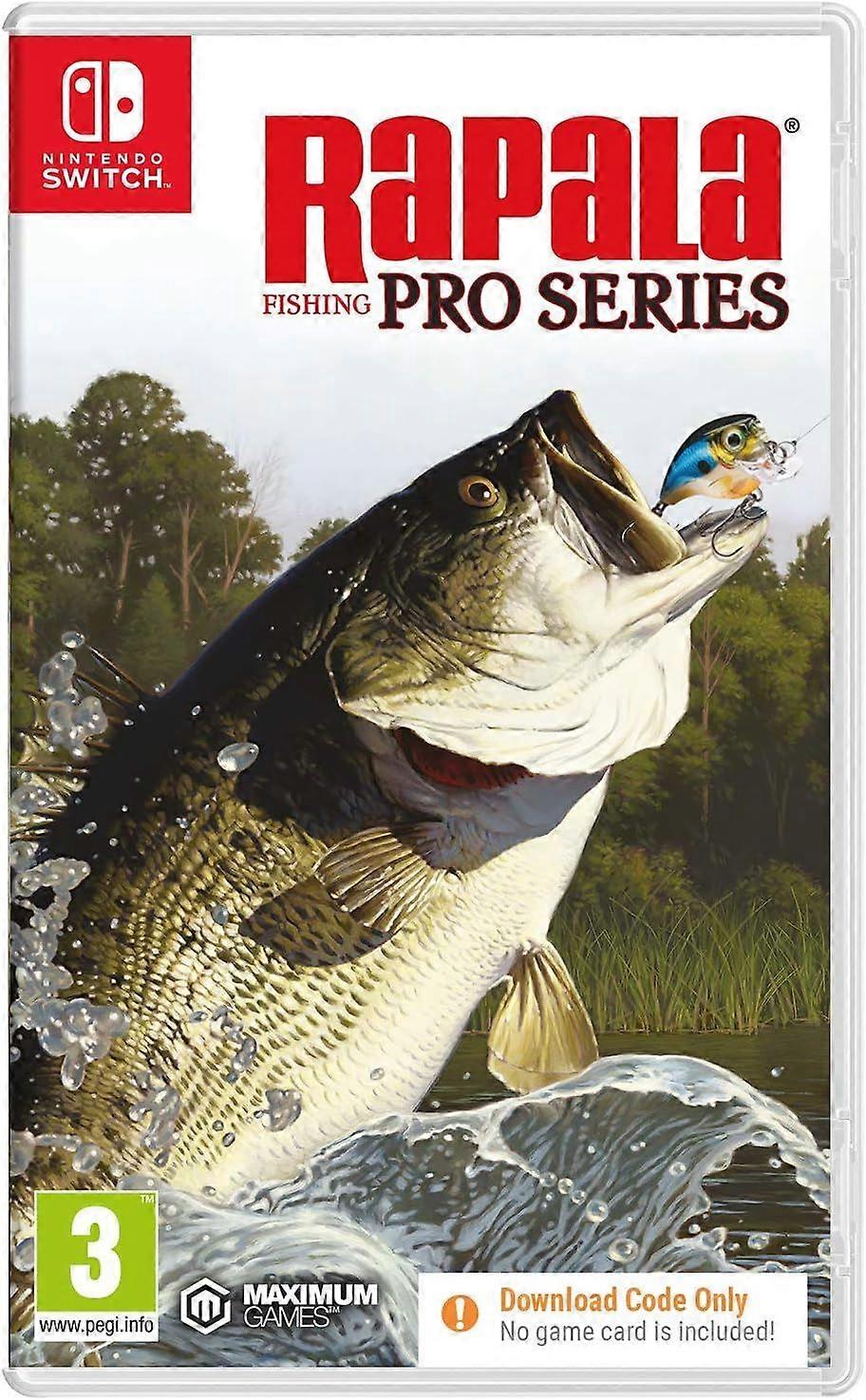Rapala Fishing Pro Series Switch Game (Code In Box)