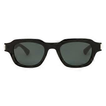 Saint Laurent SL 791 001 Full Rim Svarte Unisex Firkantede Solbriller UV3 Originale