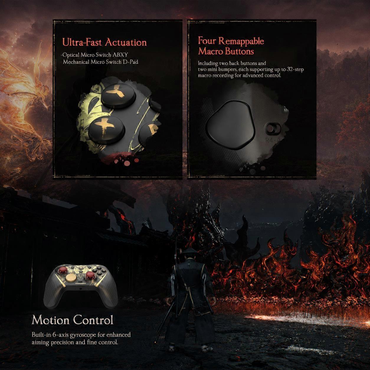 GameSir Tri-Mode Game Controller Nioh 3 Collab Edition