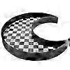 Checkerboard Pattern Storage Tray for Vanity - Multifunctional Storage Plate