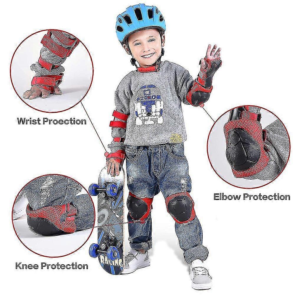 Kids Knee Pads Elbow Pads Guards For Skating Cycling Bike Rollerblading  Scooter, Kids Protective Gear For 3-8 Years Old Boys And Girls