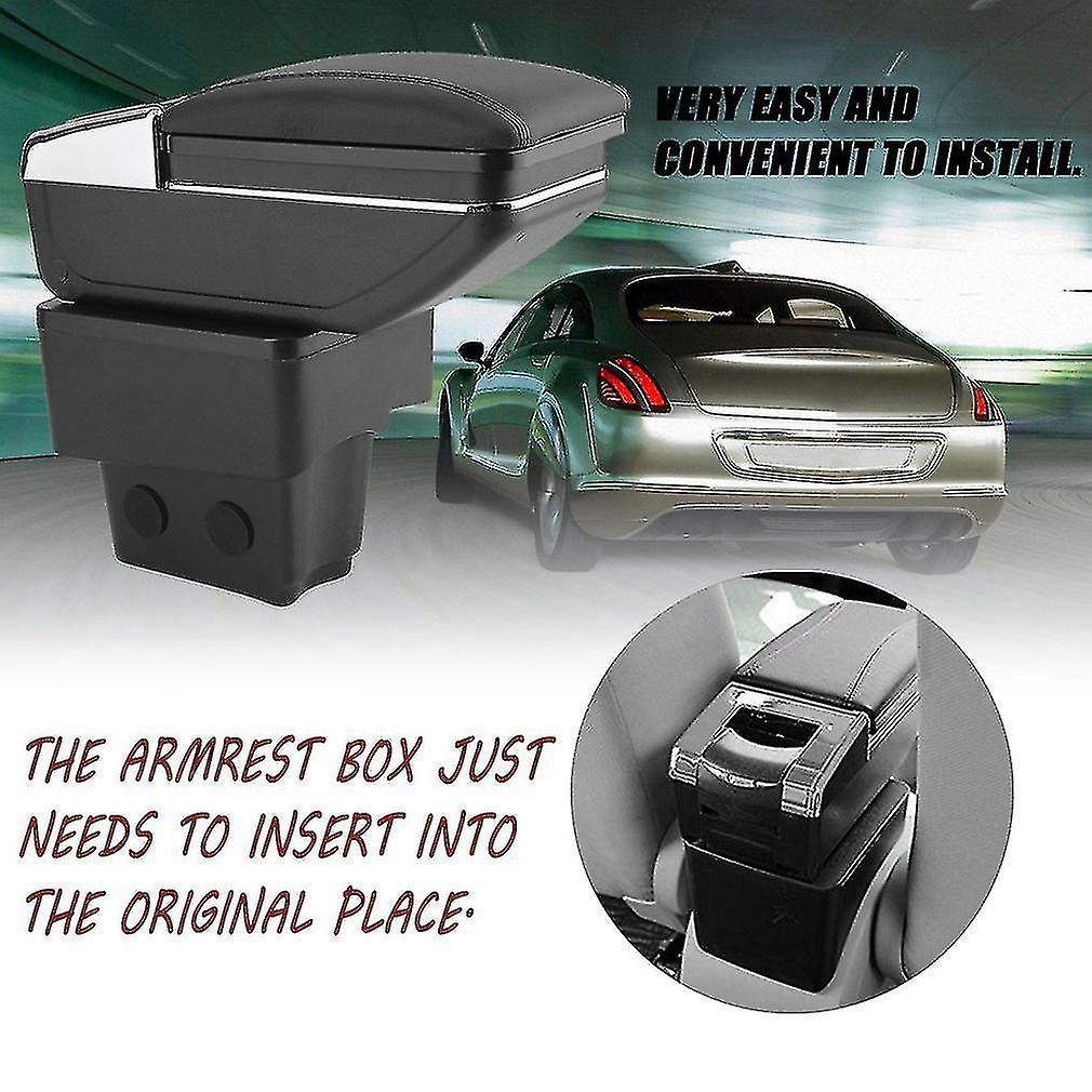 Automotive Central Console Armrests Box Glove Phone Ashtray Storage Case