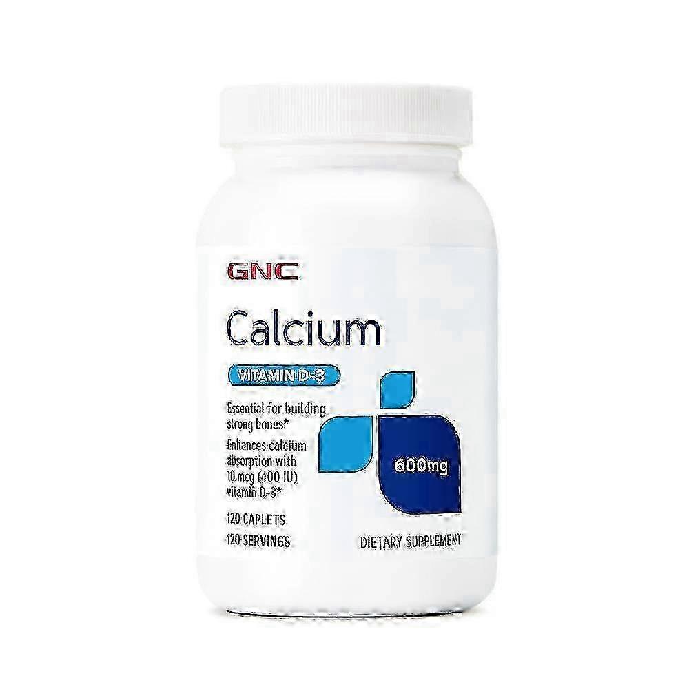 Gnc Calcium Plus Vitamin D3, Tablets, 120 Ea
