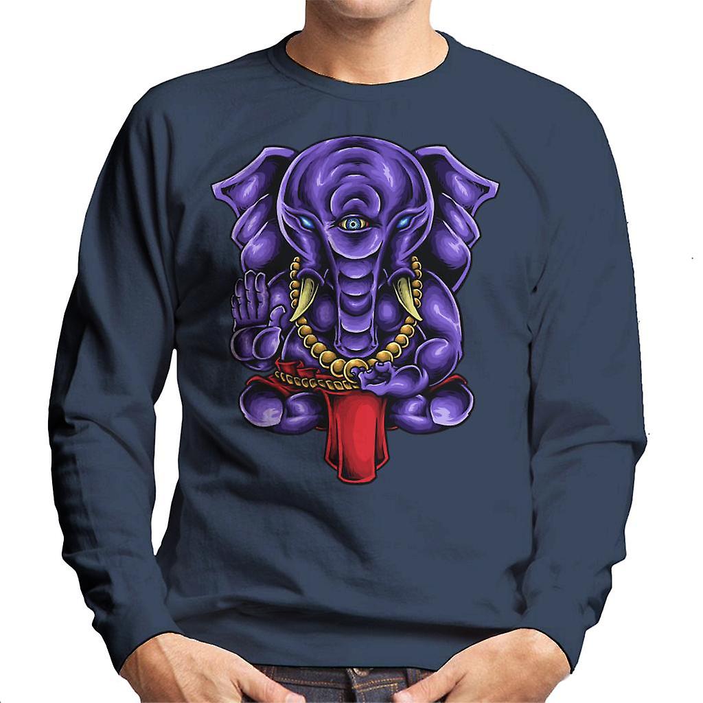 Cartoon Ganesha mannen Sweatshirt