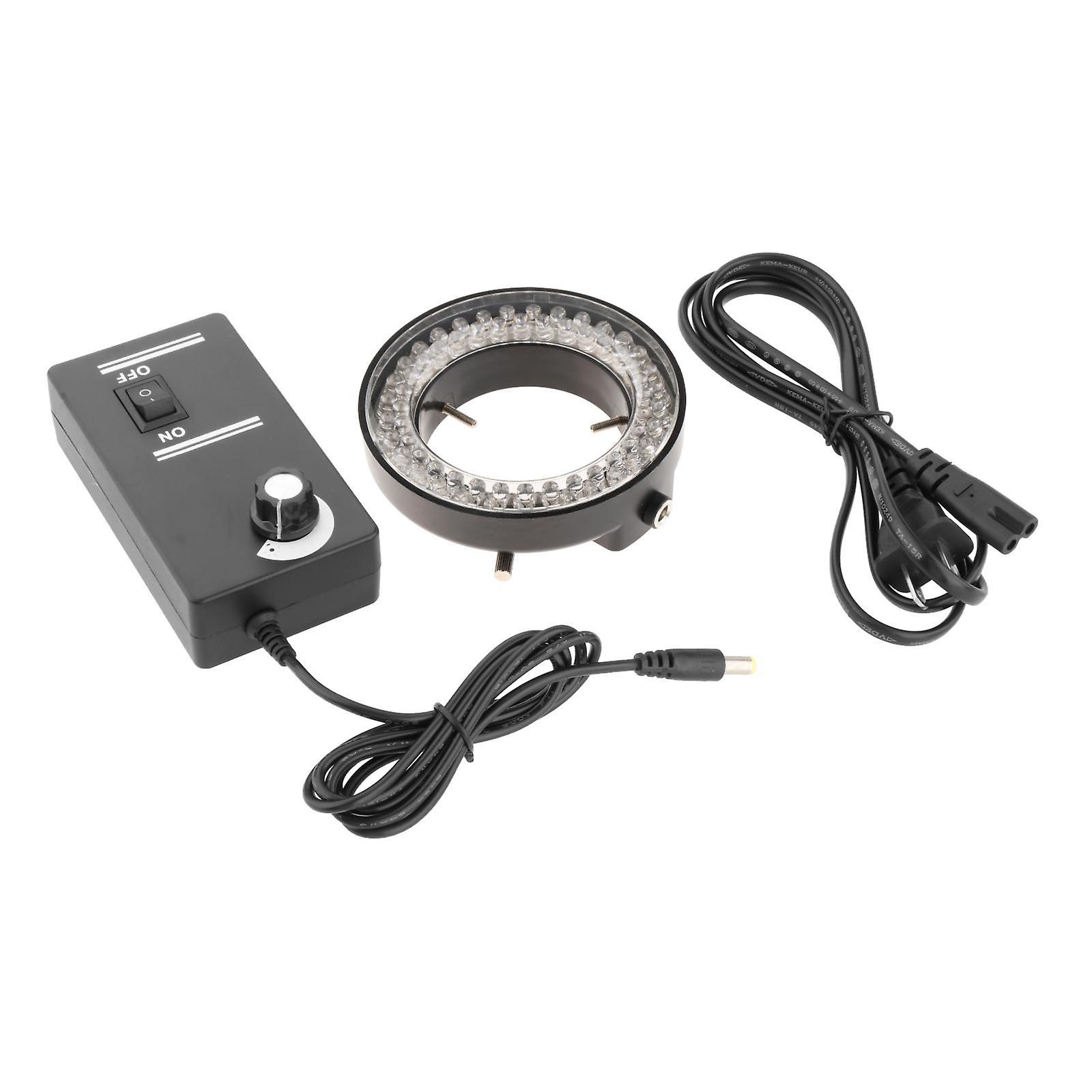 LED Ring Light Electronics 6500K Lamp for Stereo Microscope & Camera 64pcs