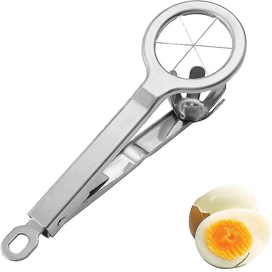 Egg Cutter Hard Boiled Egg Cutter Egg Carving Tool Egg Slicer Professional Egg Cutter Stainless Stee