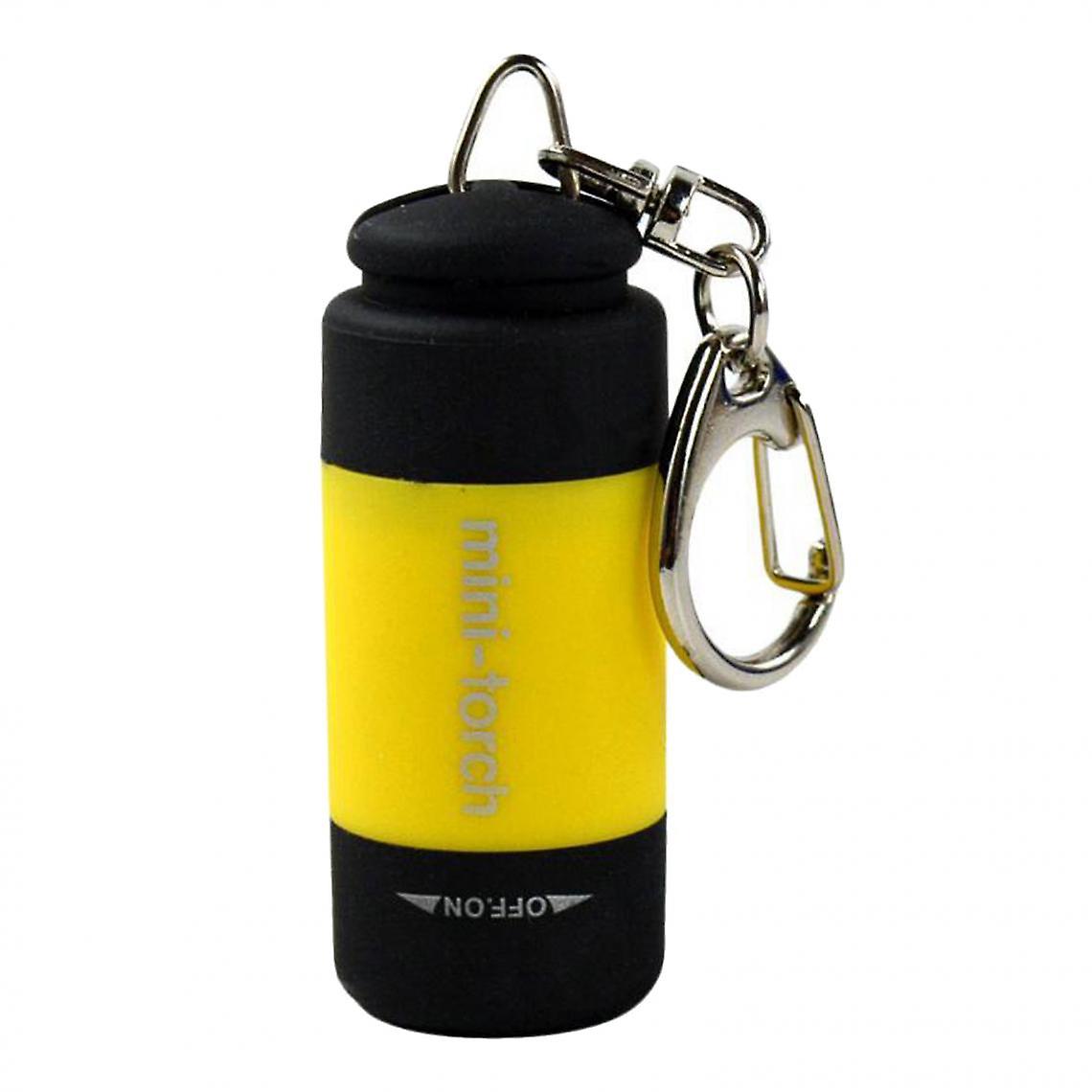 Portable Keychain Mini Led Flashlight For Night Hiking Purple