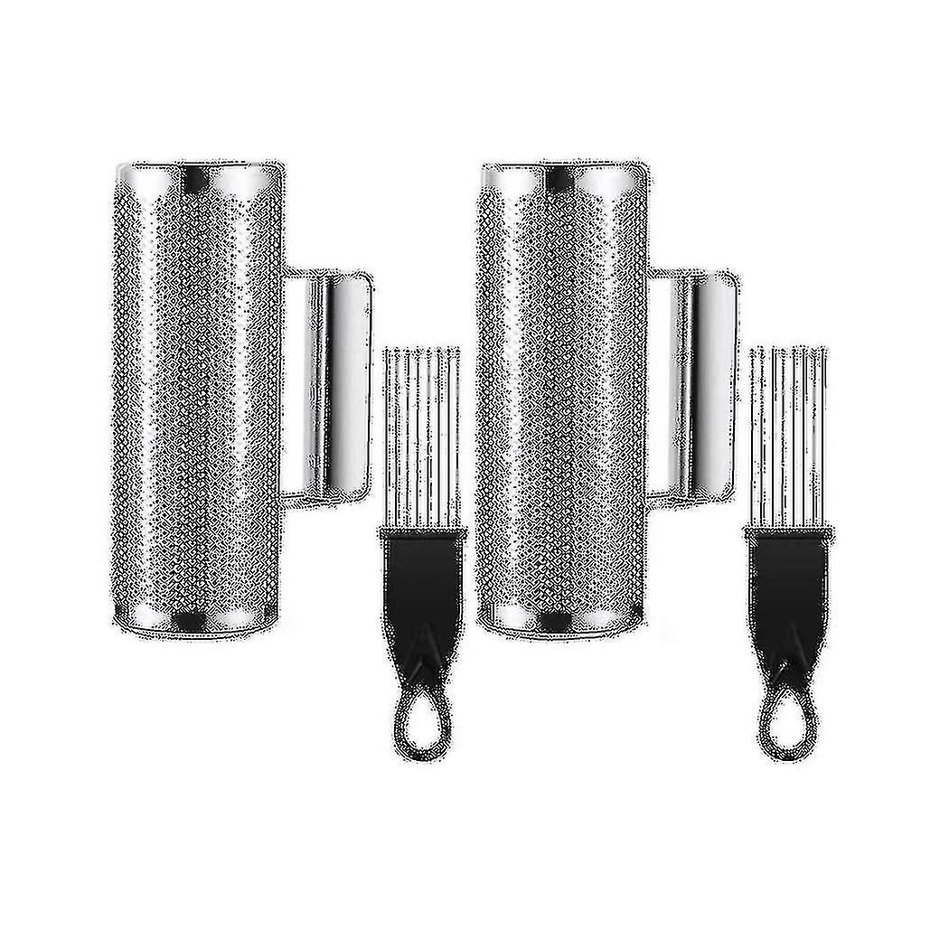 2sets Of Metal Scrapers 8x3 Inch Stainless Steel Instruments Percussion Instruments Live With Scrap
