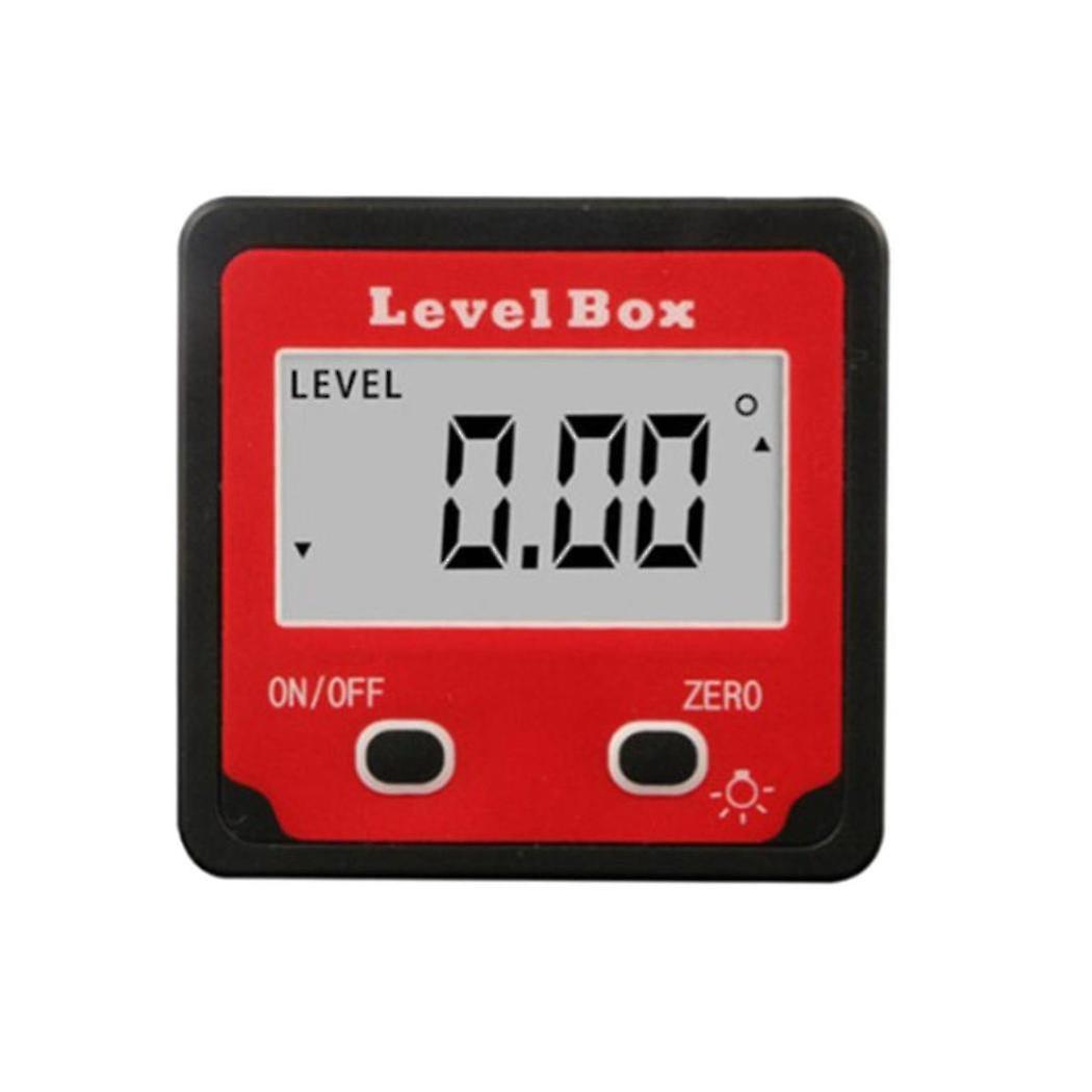 Magnetic Electronic Digital Display Level Inclination Measuring Instrument High Precision Angle Rul