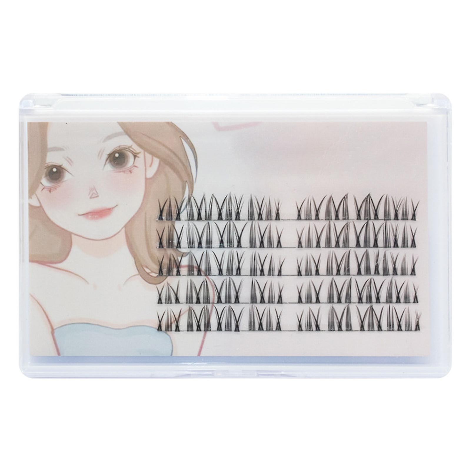 Cosplay Soft Curling False Eyelashes Diy Fluffy Effect Lightweight Eyelashes