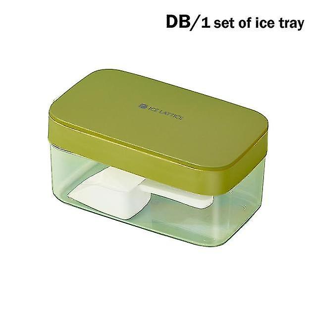 Round Ice Cube Tray With Storage Box Quick Release Ice Cube Molds Party Bar Kitchen Square Container Summer Cold Drink Set