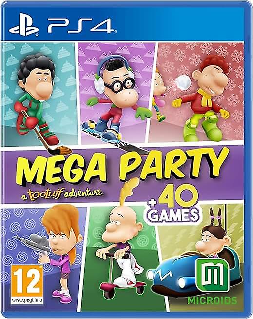 MEGA PARTY - a Tootuff adventure (PS4) - New & Sealed
