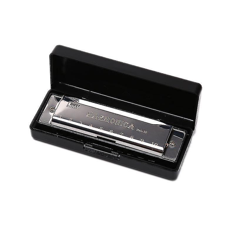 10 Hole Harmonica Mouth Organ Puzzle Musical Instrument Beginner Teaching