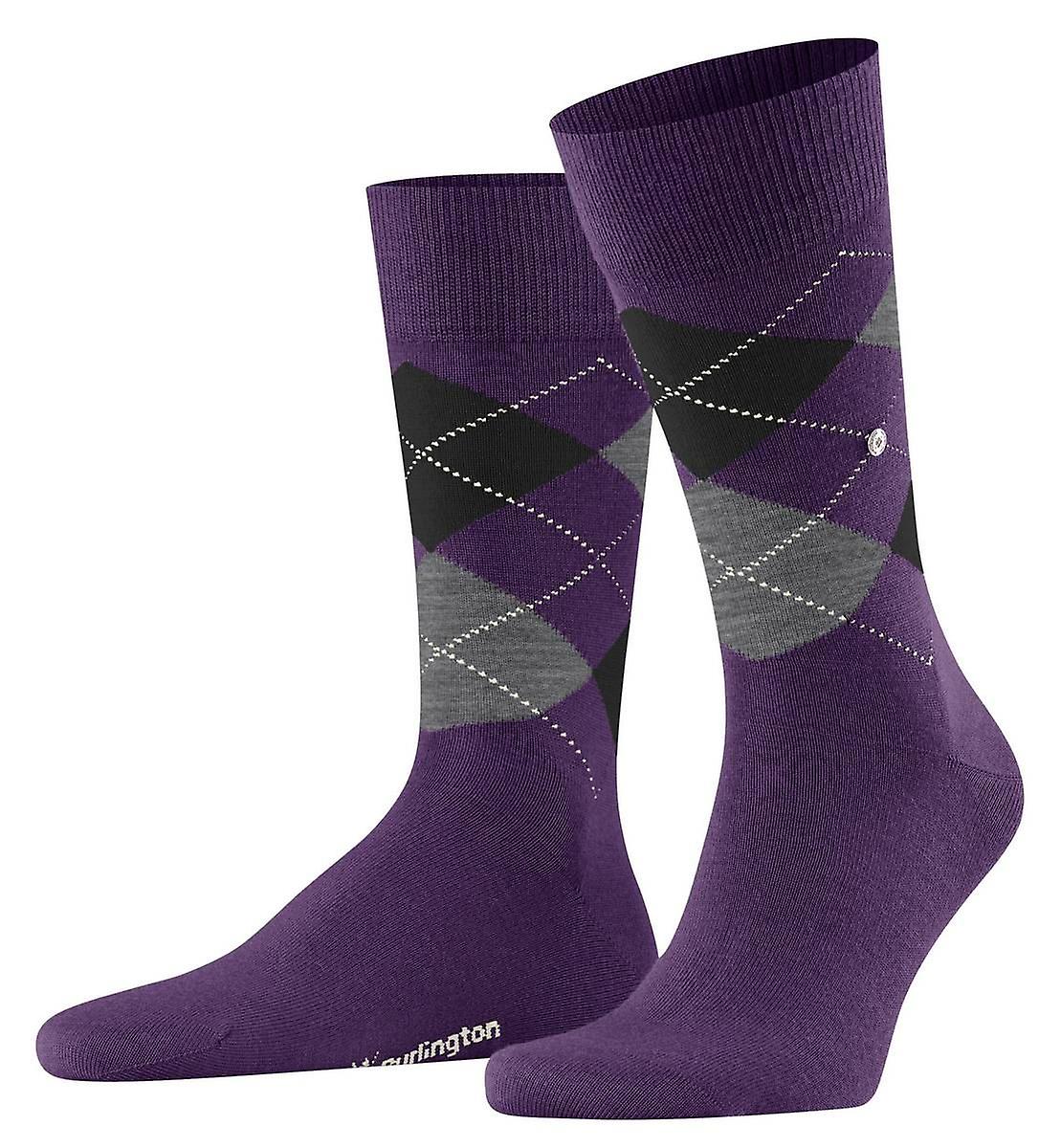 Burlington Edinburgh Socks - Wine Berry Purple