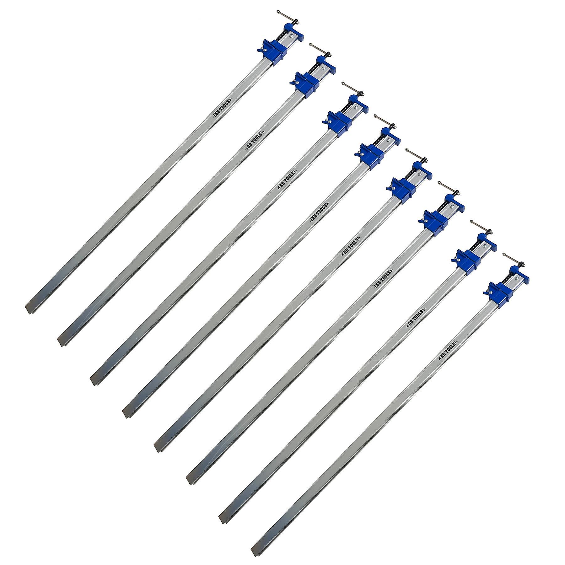 48" 1200mm Aluminium Sash Clamp Grip Bench Work Holder Vice Slide Cramp 8pk