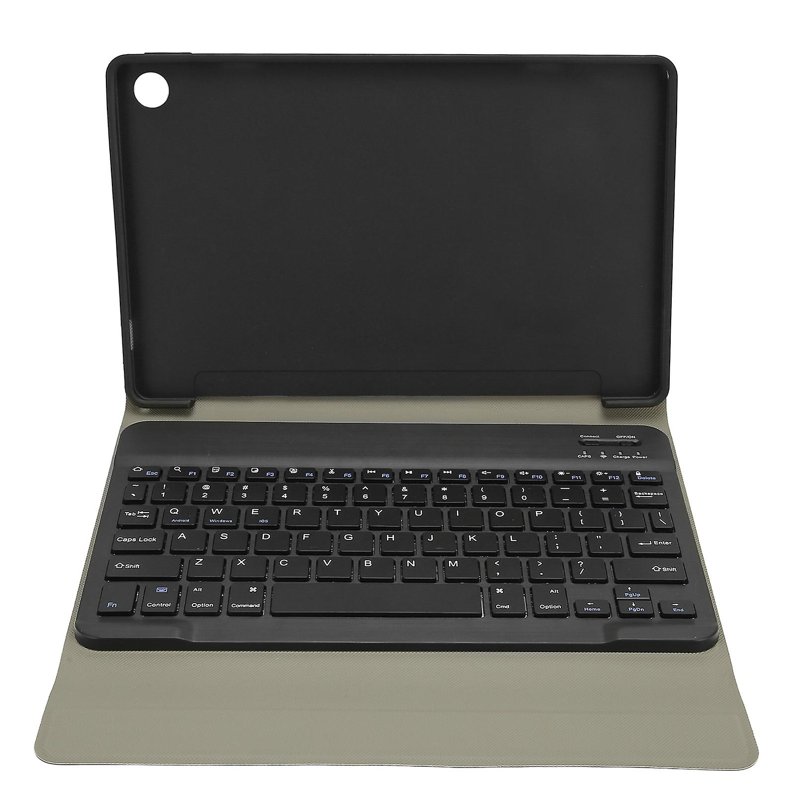 Wireless Ergonomic Waterproof Keyboard with PU Case and Stand for T40 PLUS Tablet