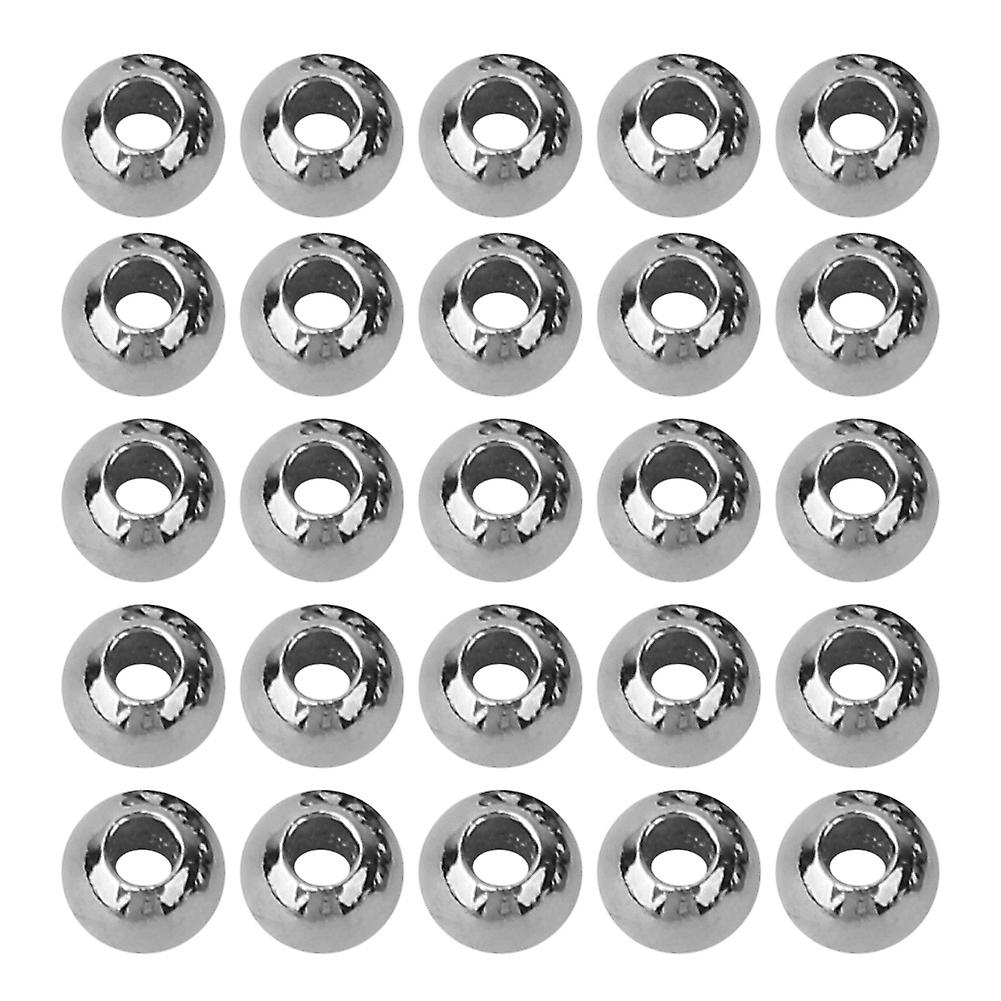 Fishing Bait,25Pcs Fly Tying Tungsten Tungsten Beads Fish Lure Sturdy Construction