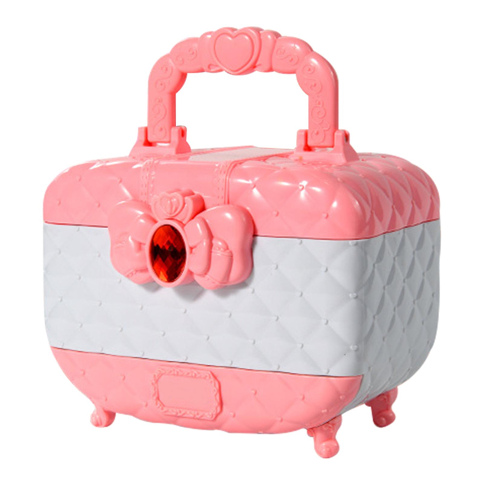 Simulation Makeup Box Toy with Storage Box Parent-Child Interaction Game Toy Novelty New Year Gift