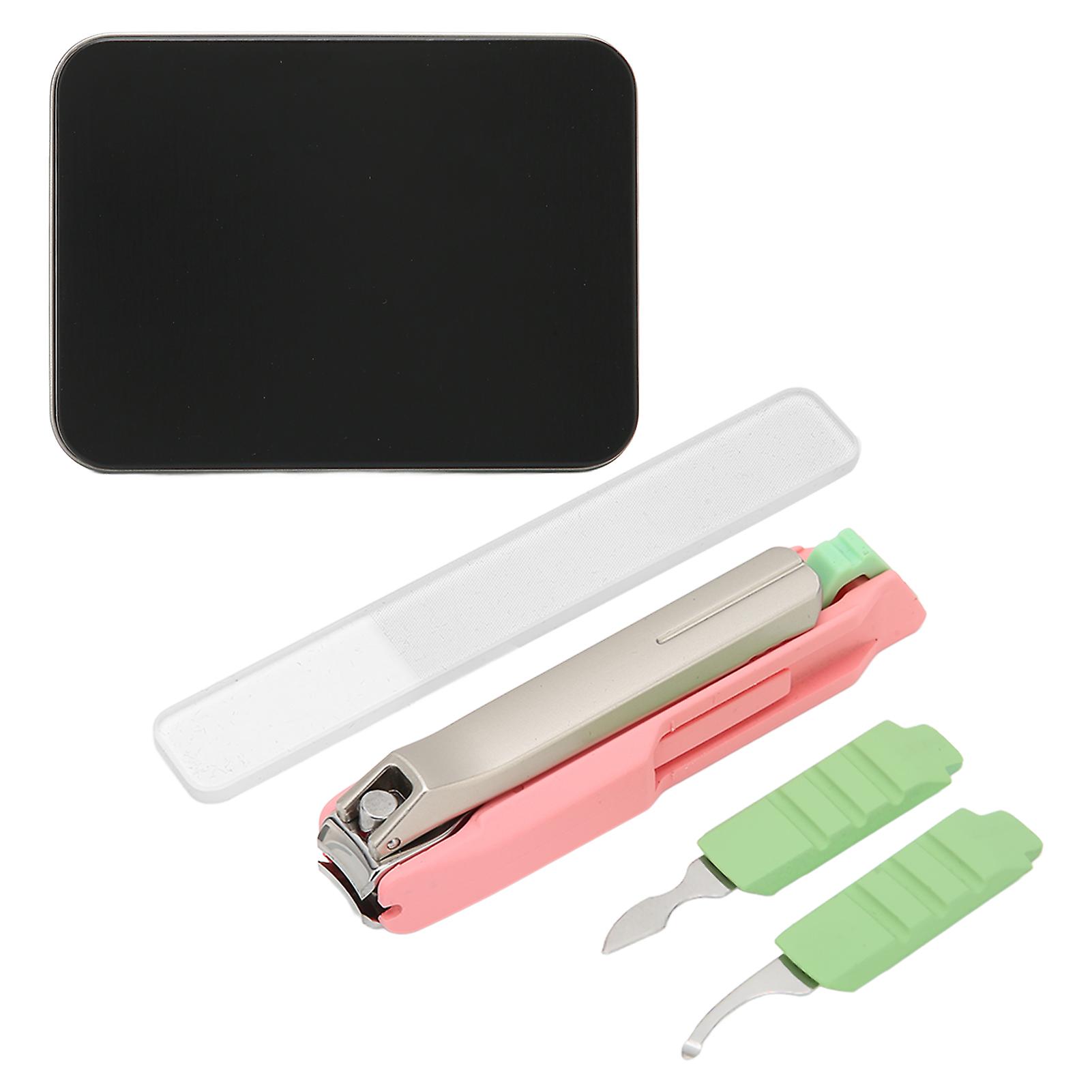 Nail Clippers Antisplash Multifunctional No Cracking Physical Polishing Fingernail Clipper