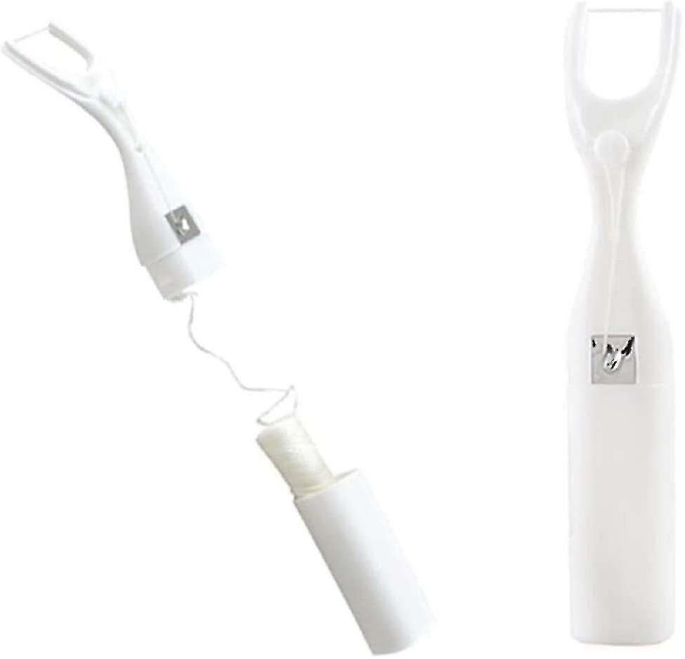 Dental Floss Holder With 30 Meter Flosses Reach Waxed Dental Floss For Plaque