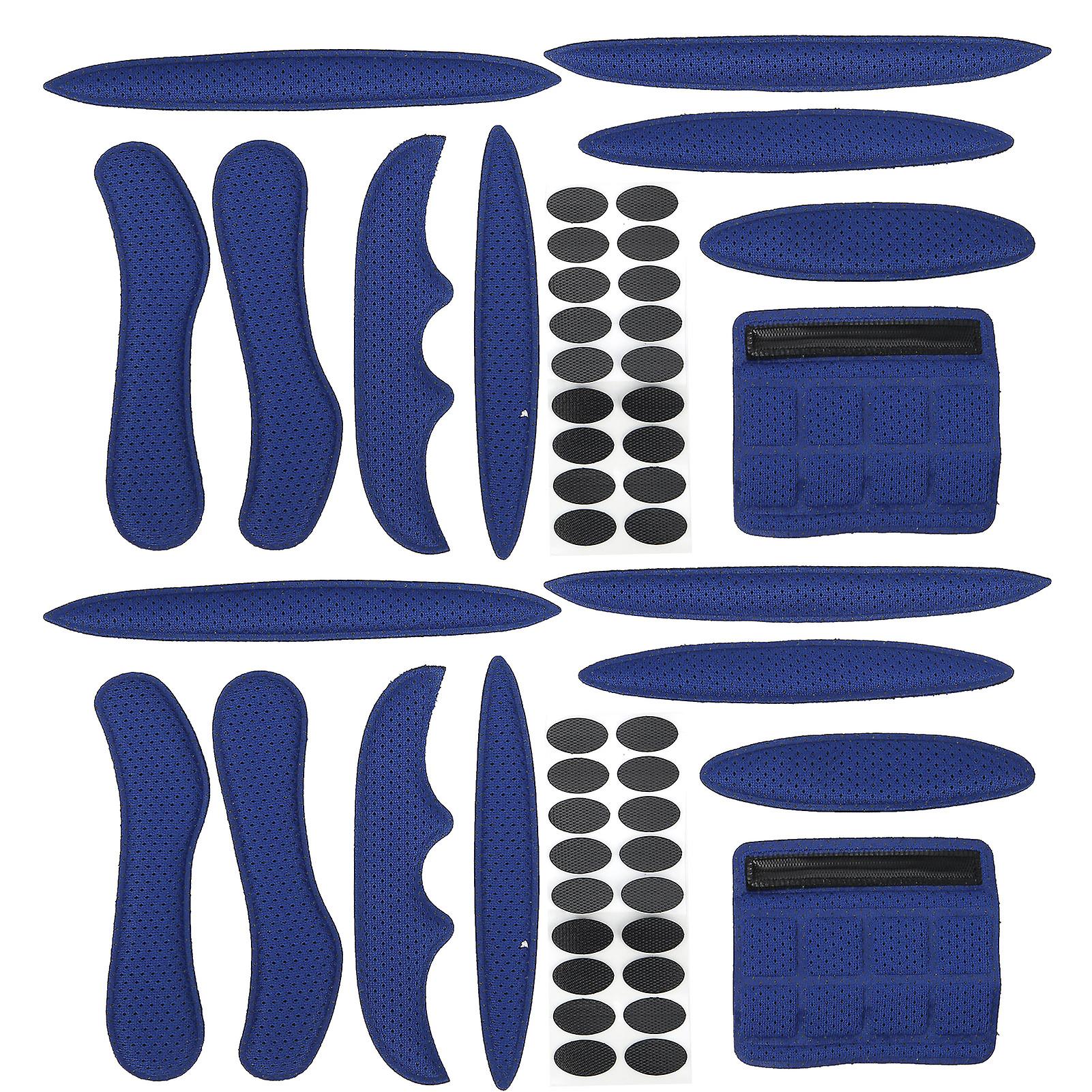 SK202 Helmet Padding Kit AntiCollision Electric Bicycle Helmet Liner Sponge Hook&amp;Loop