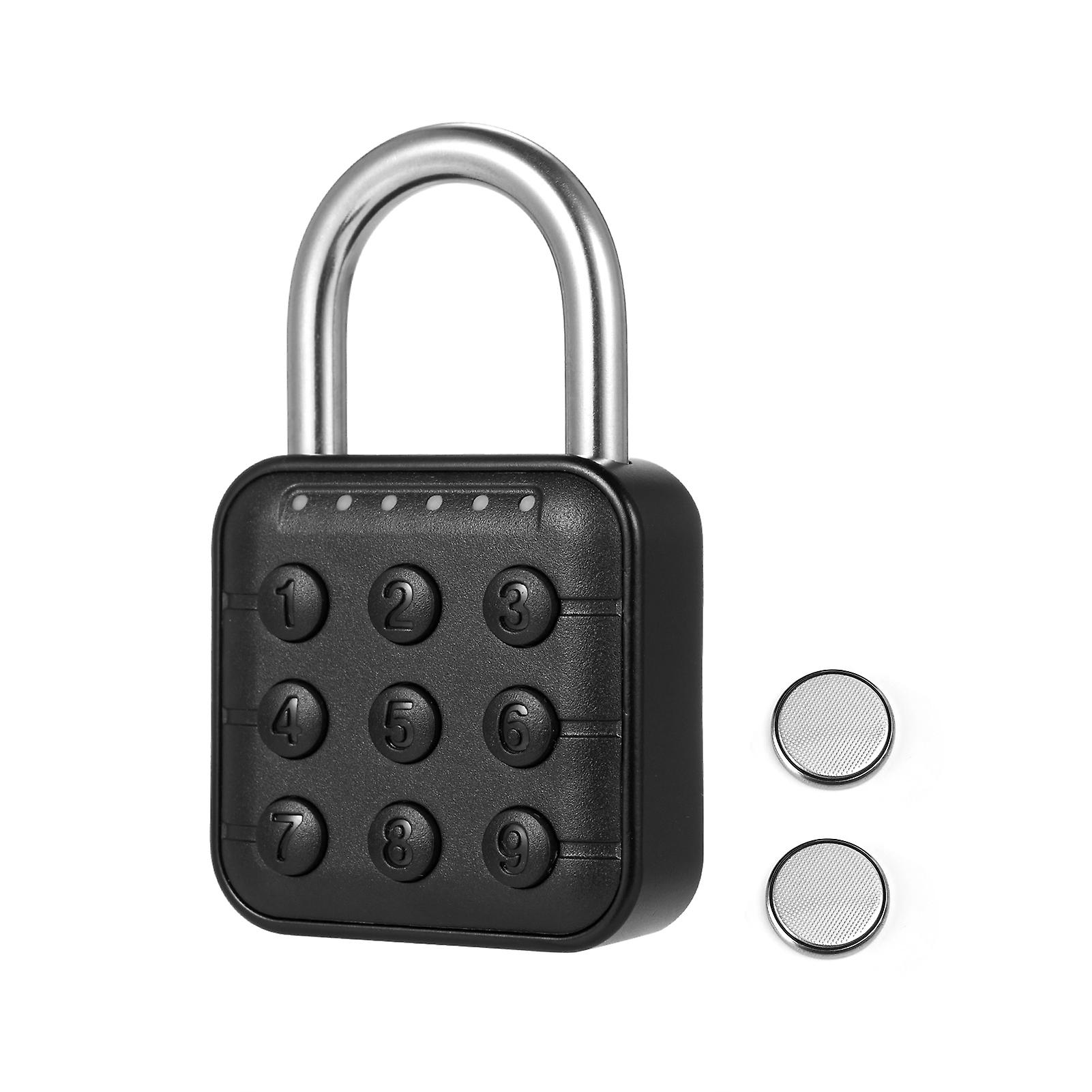Combination Lock For Locker 6 Digit Waterproof Smart Code Padlock