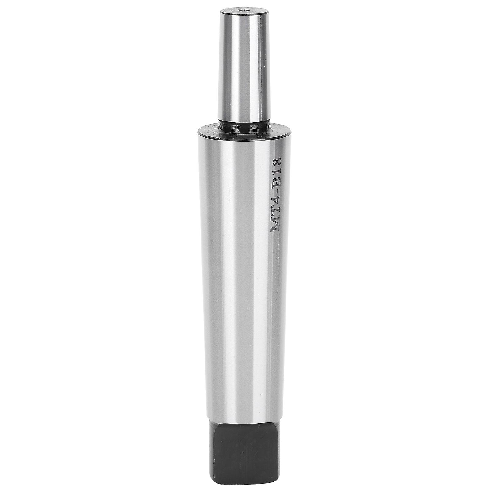 Drill Chuck Arbor Straight Shank Flat Tail Connect Shaft Adapter Machine Tool Parts MT4‑B18