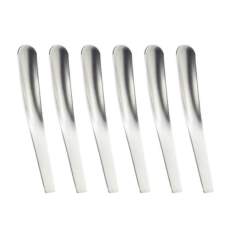 6pcs Stainless Steel Soup Spoons