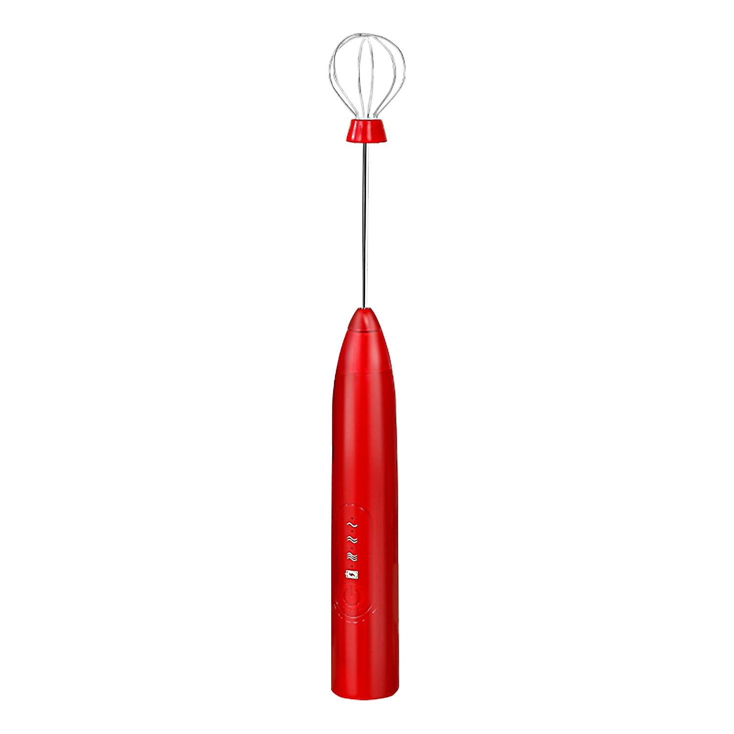 1 Set Egg Beater Electric Handheld Rechargeable Three Gears Adjustable Whisk Blender Kitchen Tools