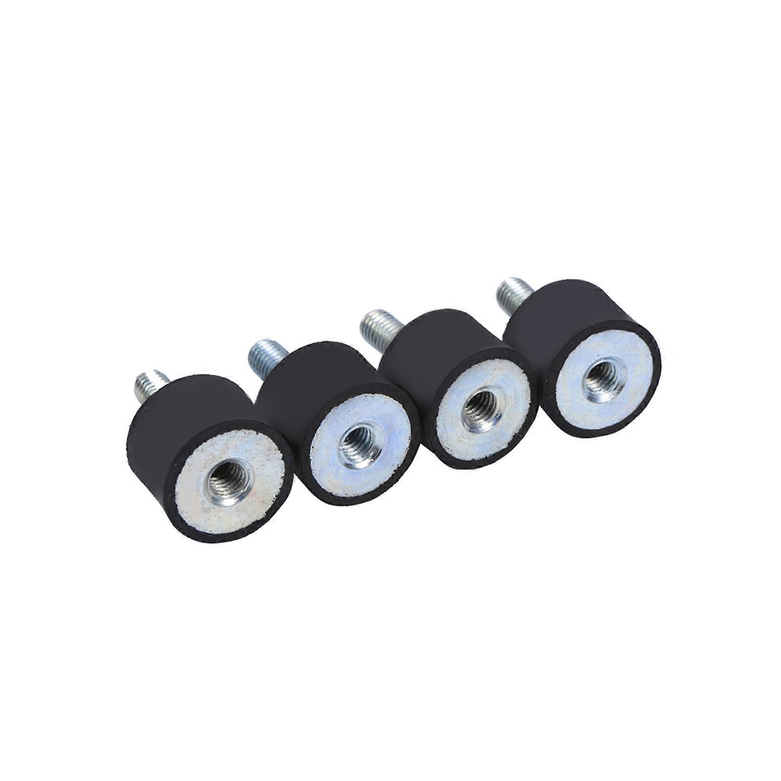 4x Rubber Mounts for Anti-Vibration Shock Absorbers Silentblock Bobbins M6