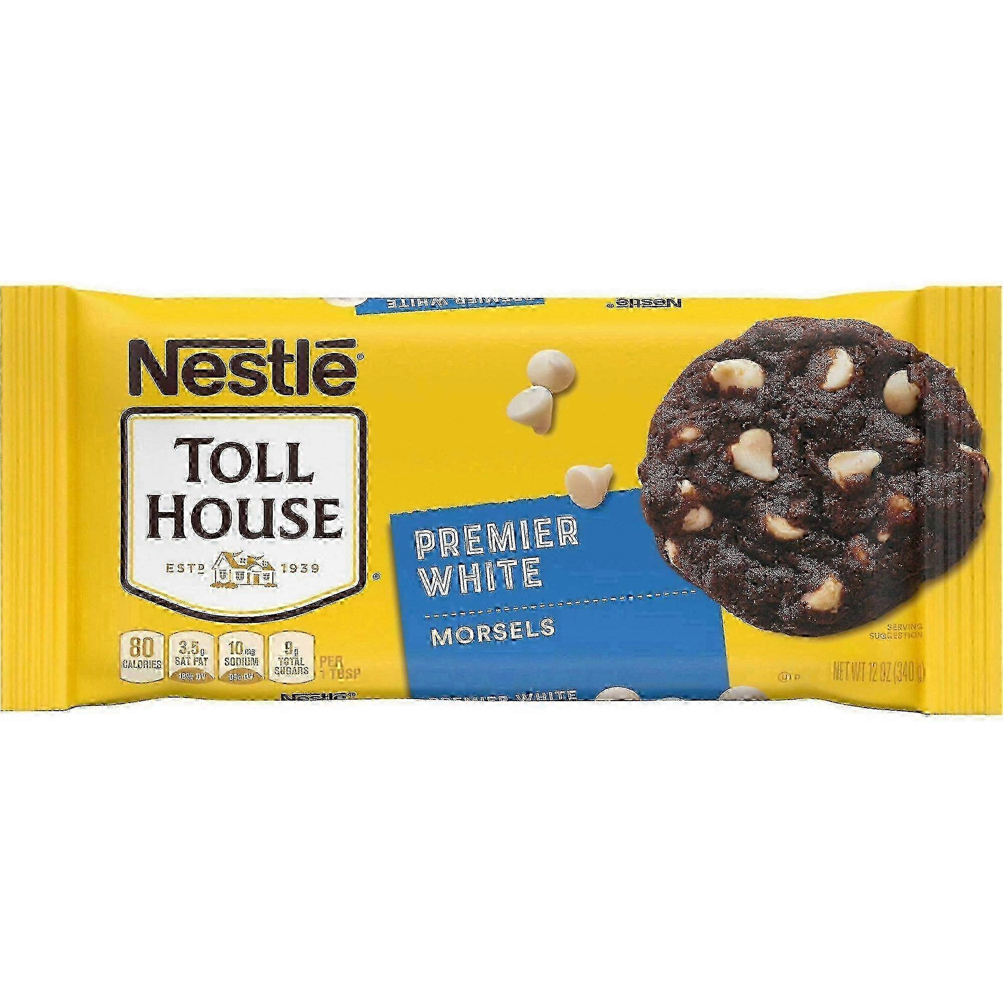 Toll House Nestlé peaje casa de peaje primer bocado blanco, 12 oz