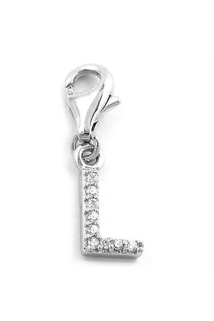 Pendant Charm Letter L Silver 925 - Gl90953