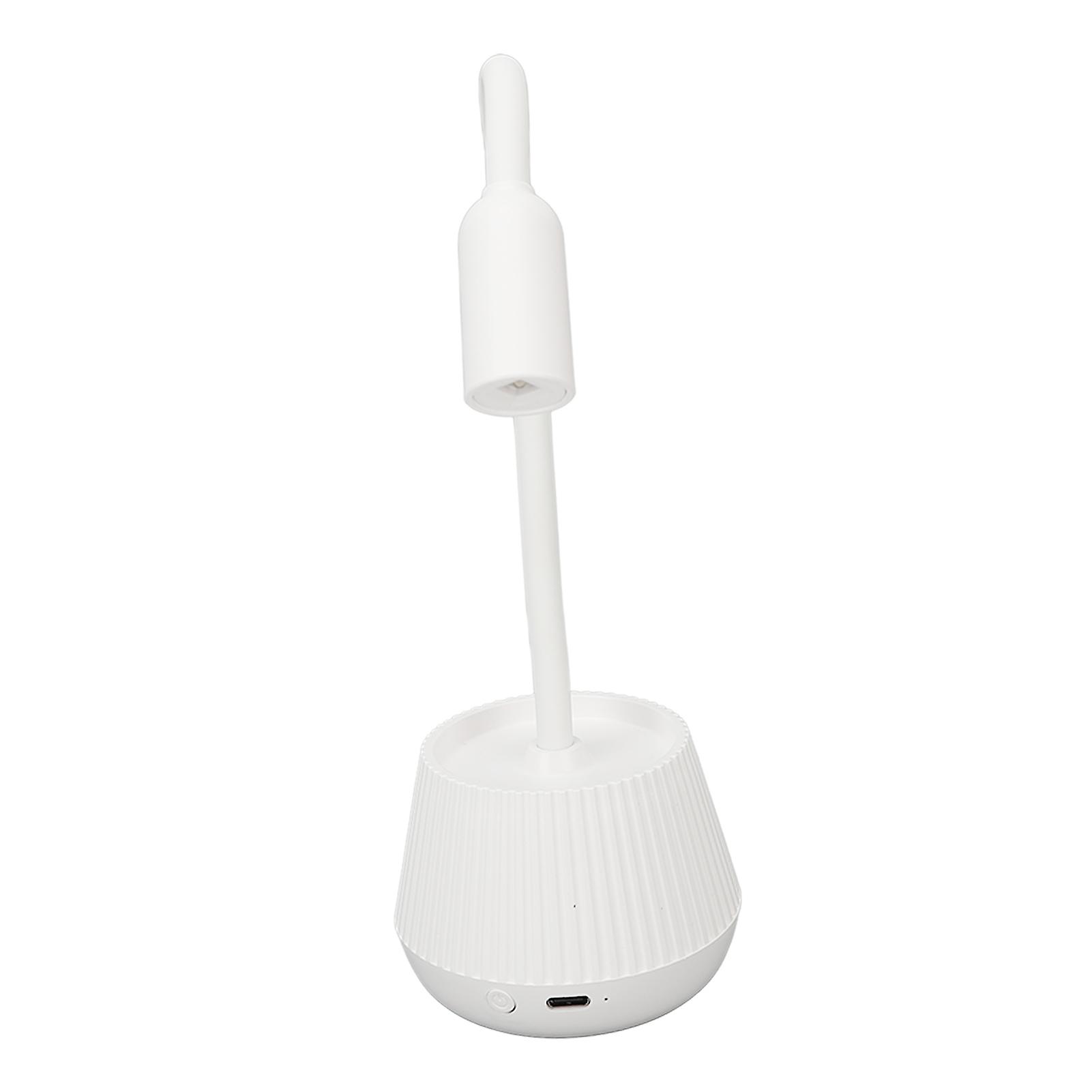 Gooseneck UV Nail Light Fast Drying 2 Gears Timing Gooseneck Manicure Table Lamp for Beauty Salon White 