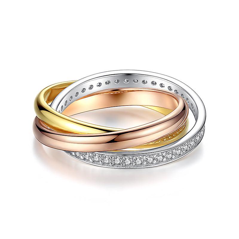 S925 Sterling Silver Open Ring For Women Men Girls Teen Engagement