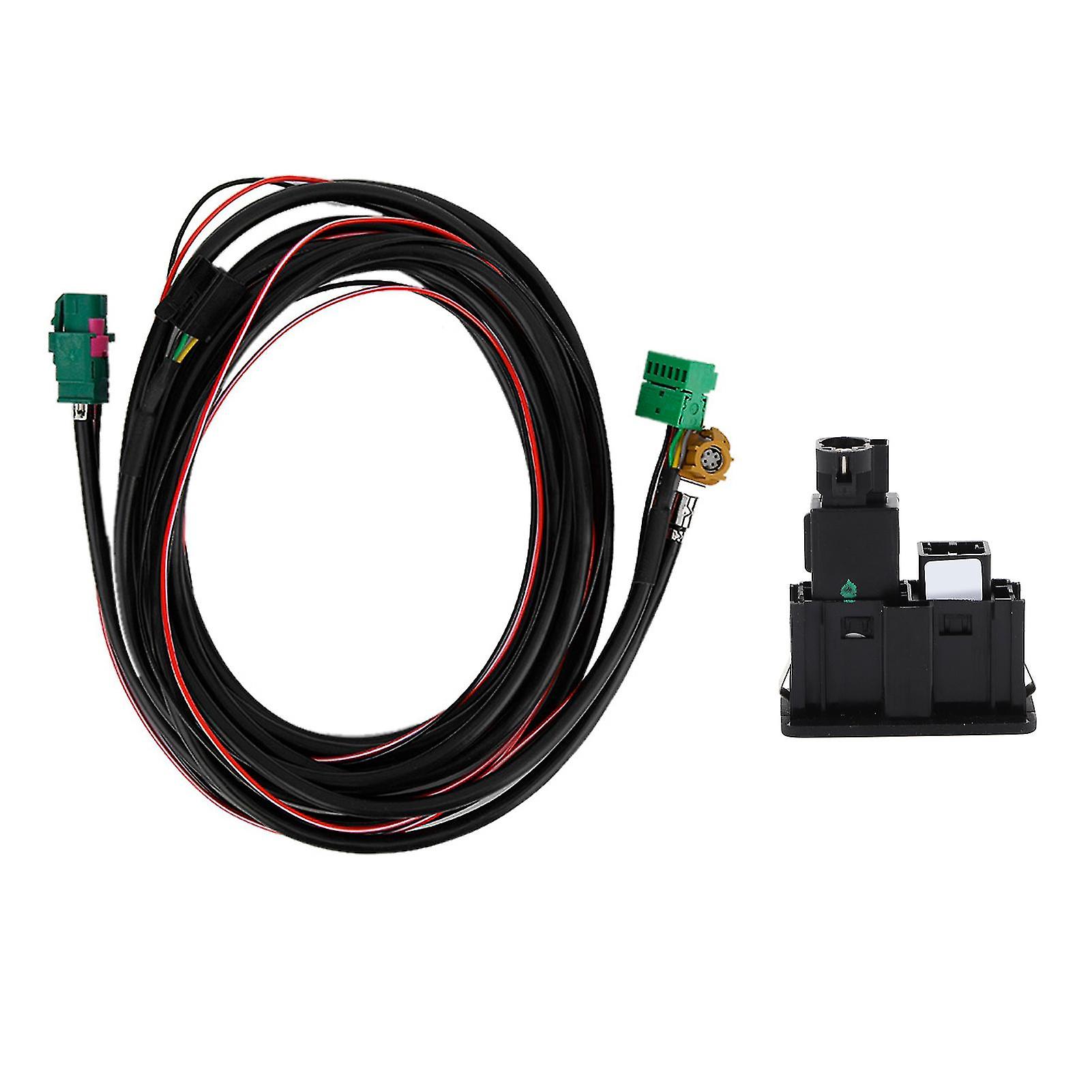 Upgrade Mib Phone Mapping Carplay Usb Aux Switch Harness For Jialv For Lingdu